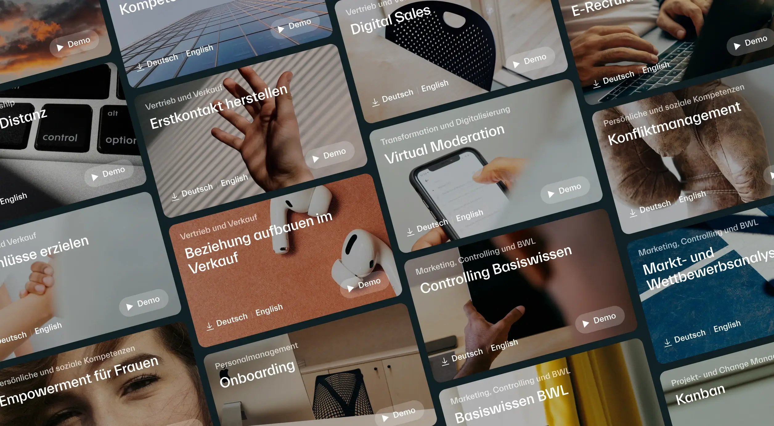 Course overview of the Content Collection