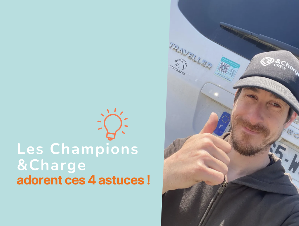 Les utilisateurs de &Charge donnent un coup de pouce à l'application &Charge.