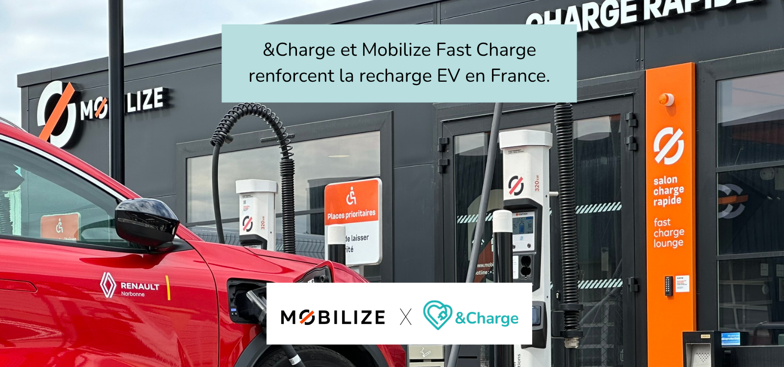 Mobilize Fast Charge charging station