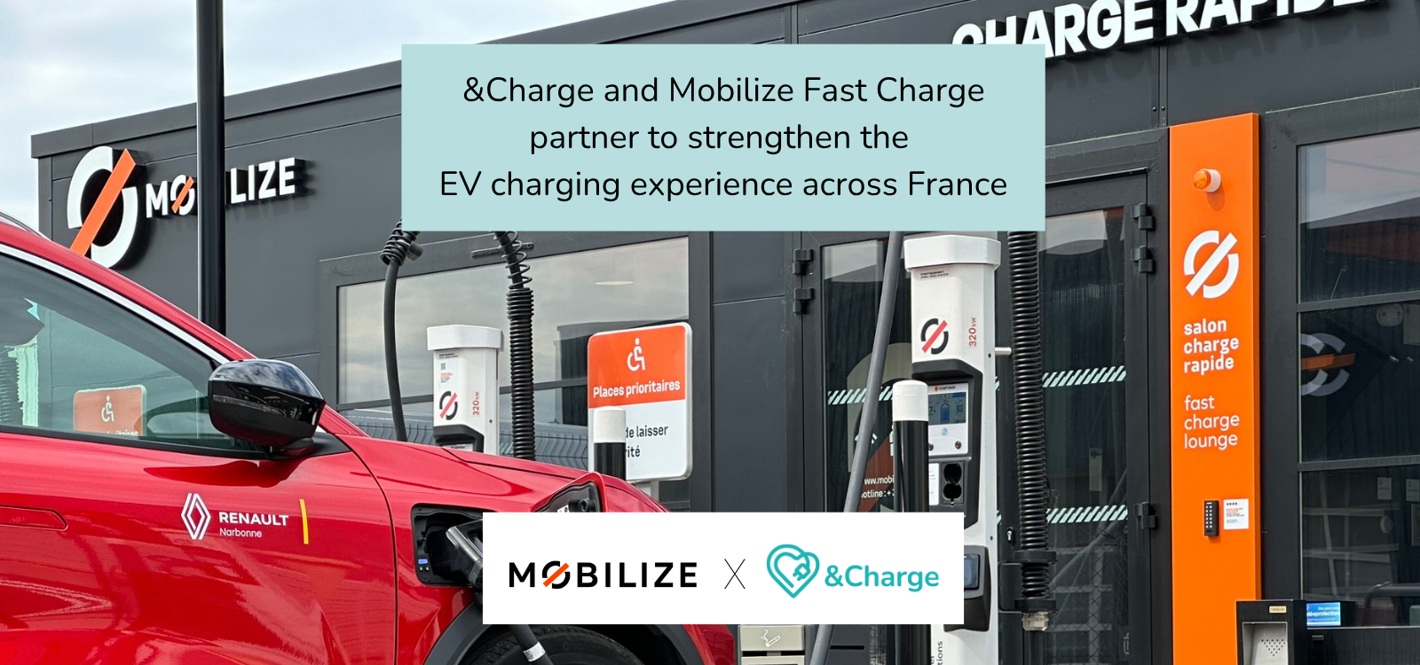 Mobilize Fast Charge charging station