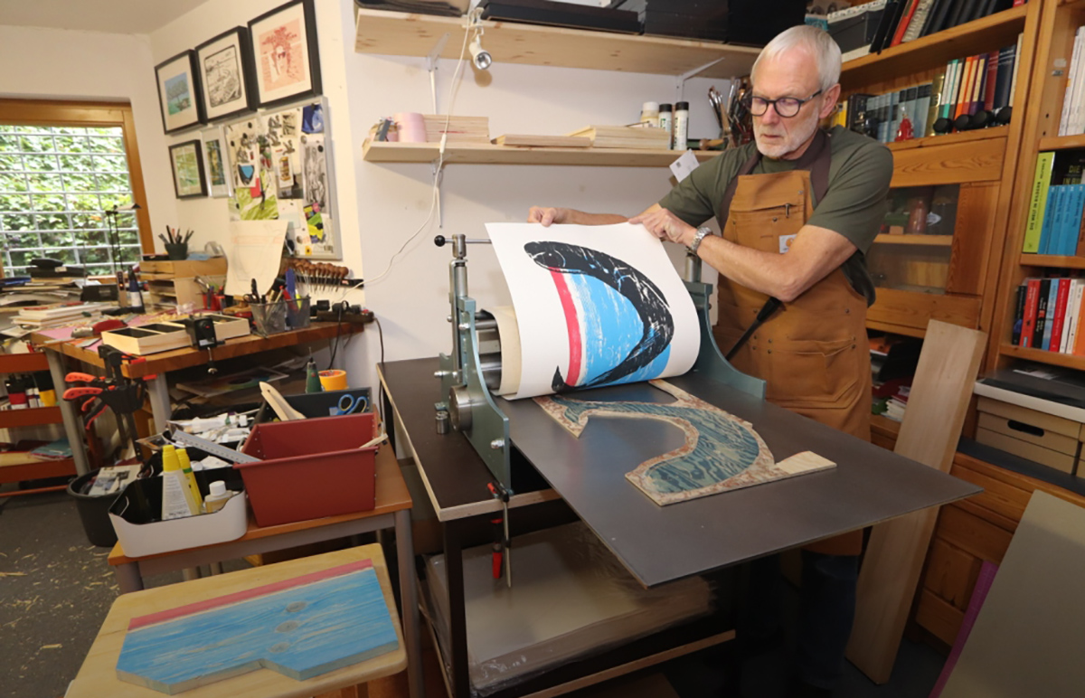 Kunstwerk Ausschnitt im HG