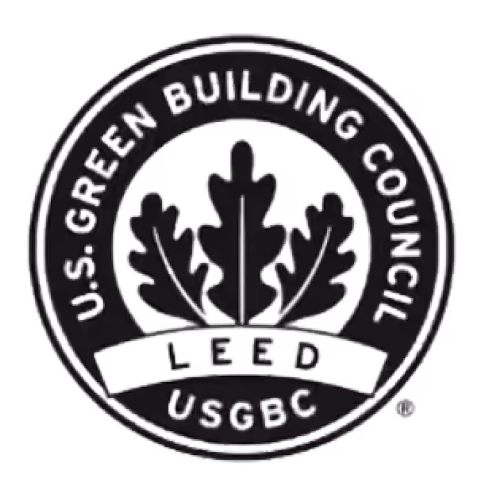 Official certification seal representing accredited engineering and sustainability standards