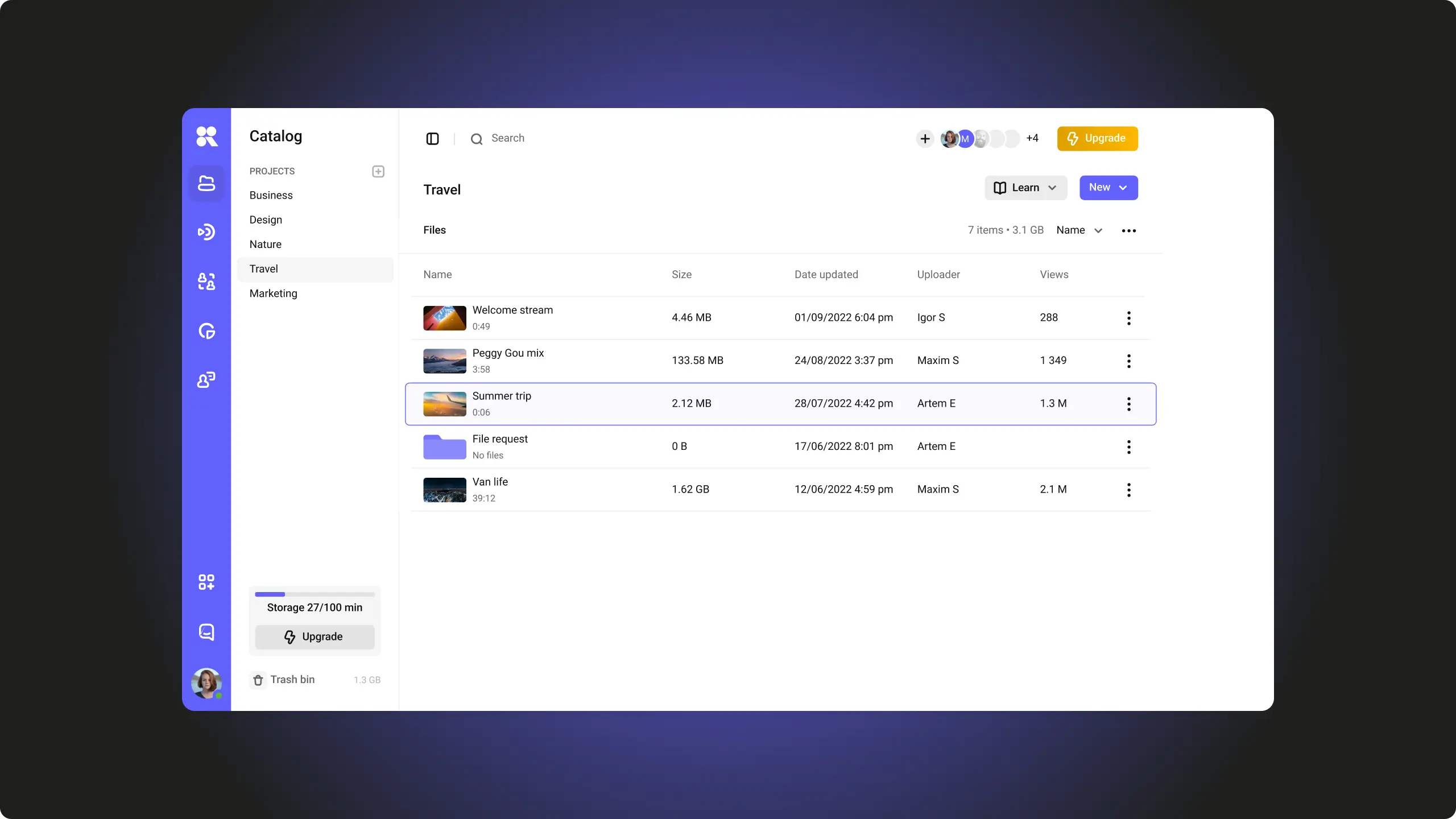 Kinescope для работы с видеозаписями конференций