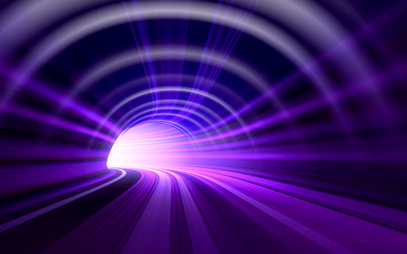 PInk and purple abstract art