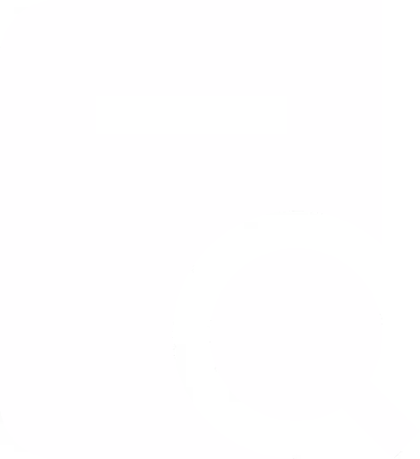Icon depicting a calendar with a large magnifying glass overlaying the bottom right corner, symbolizing date or event search.