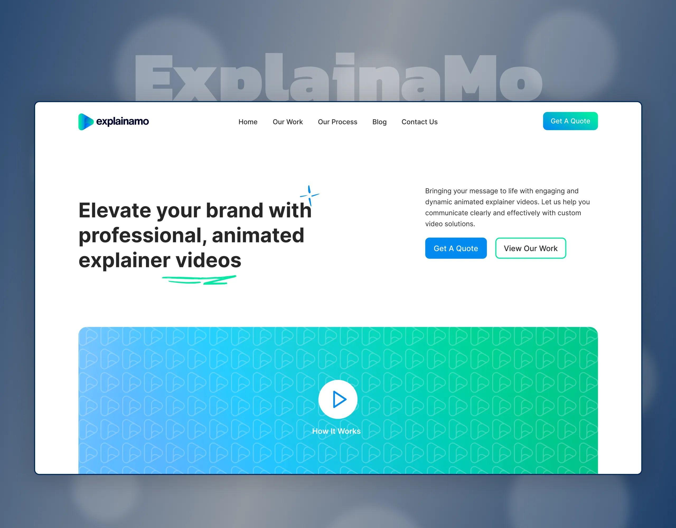 Explainmo Website