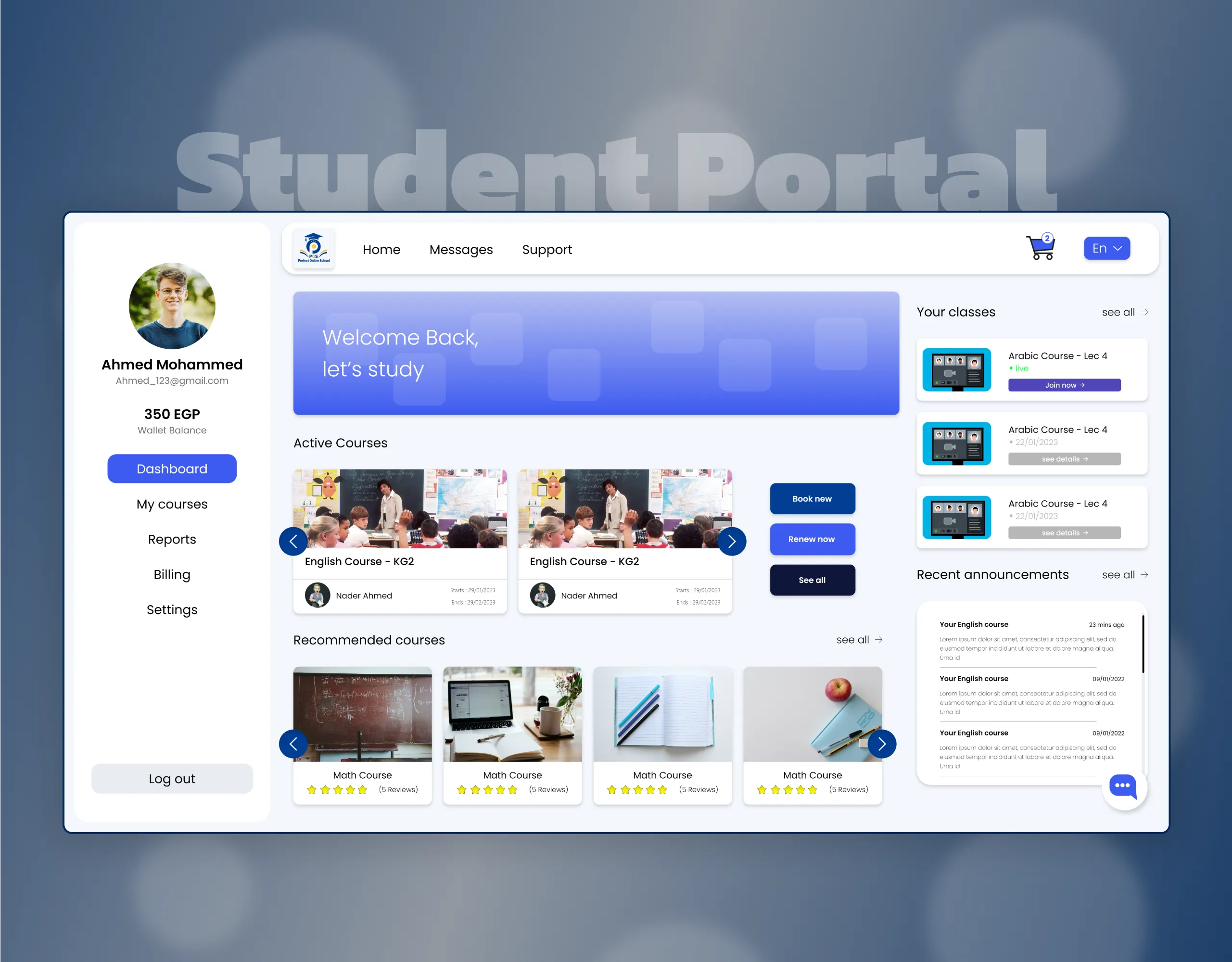 Student Portal - Selynk
