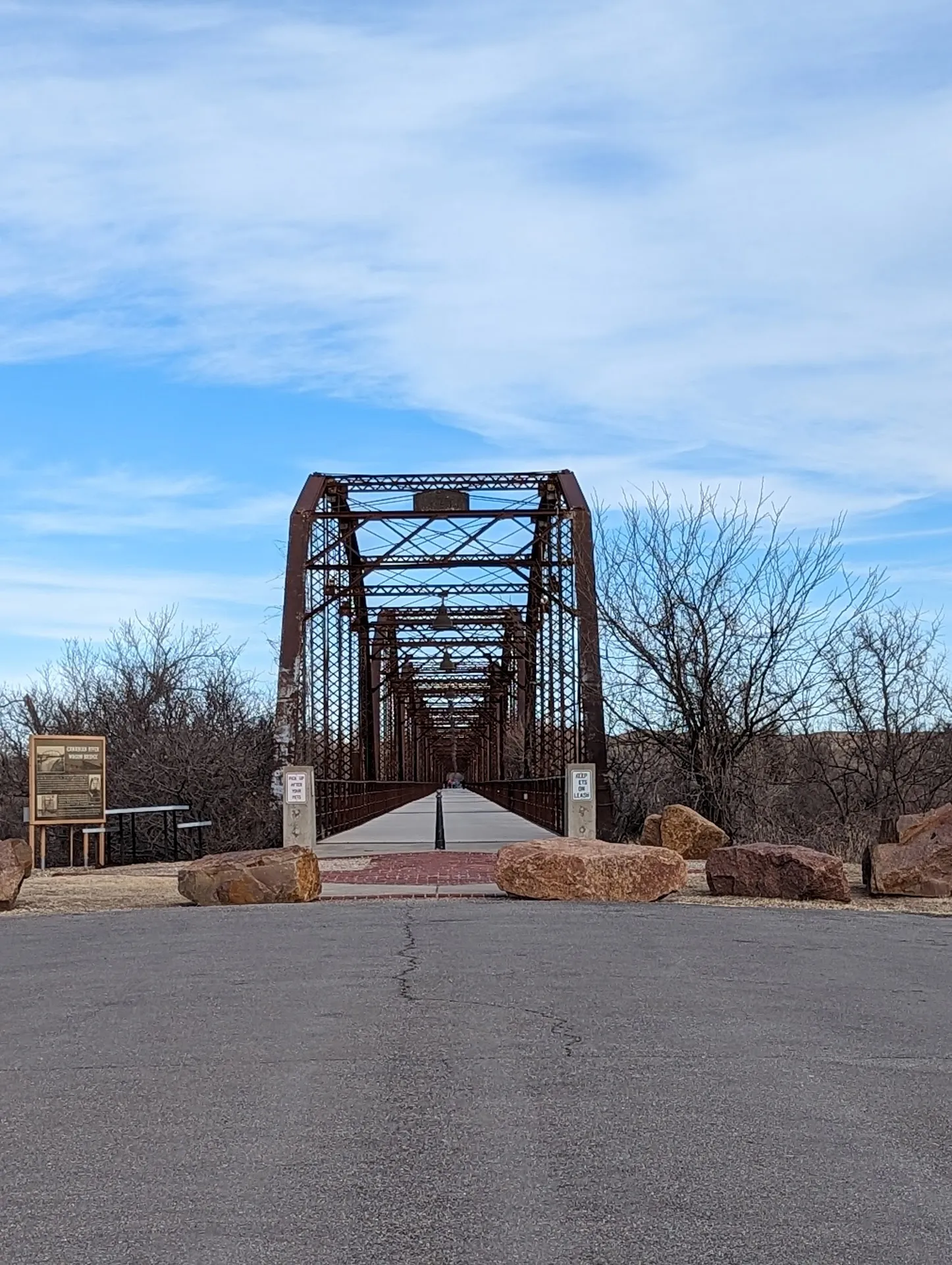 Canadian River Historic Wagon Bridge