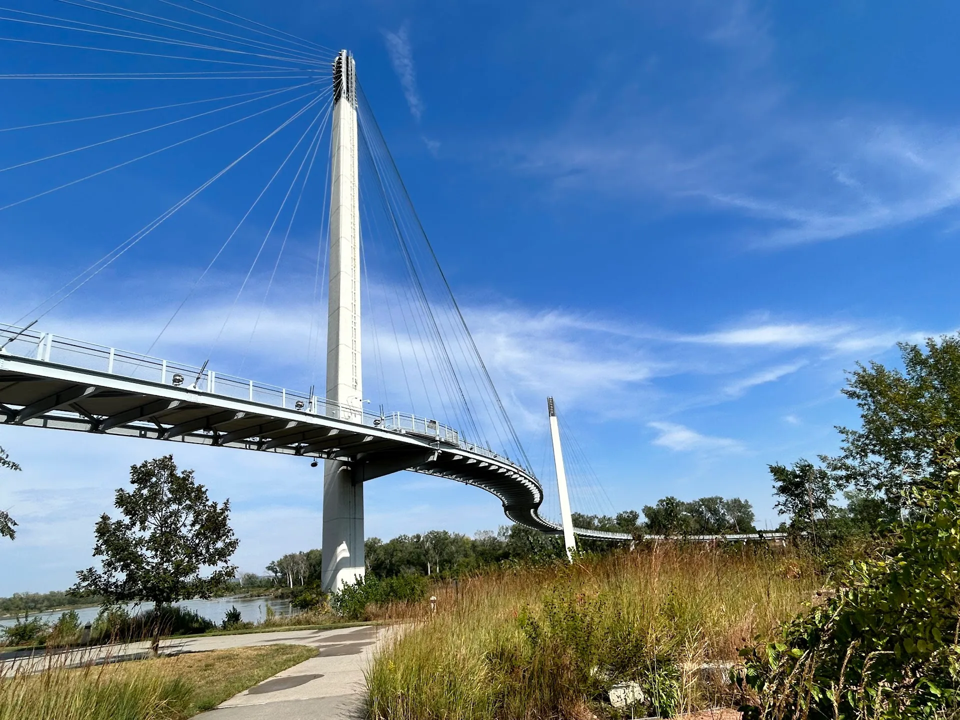 Bob Kerrey Pedestrian Bridge.