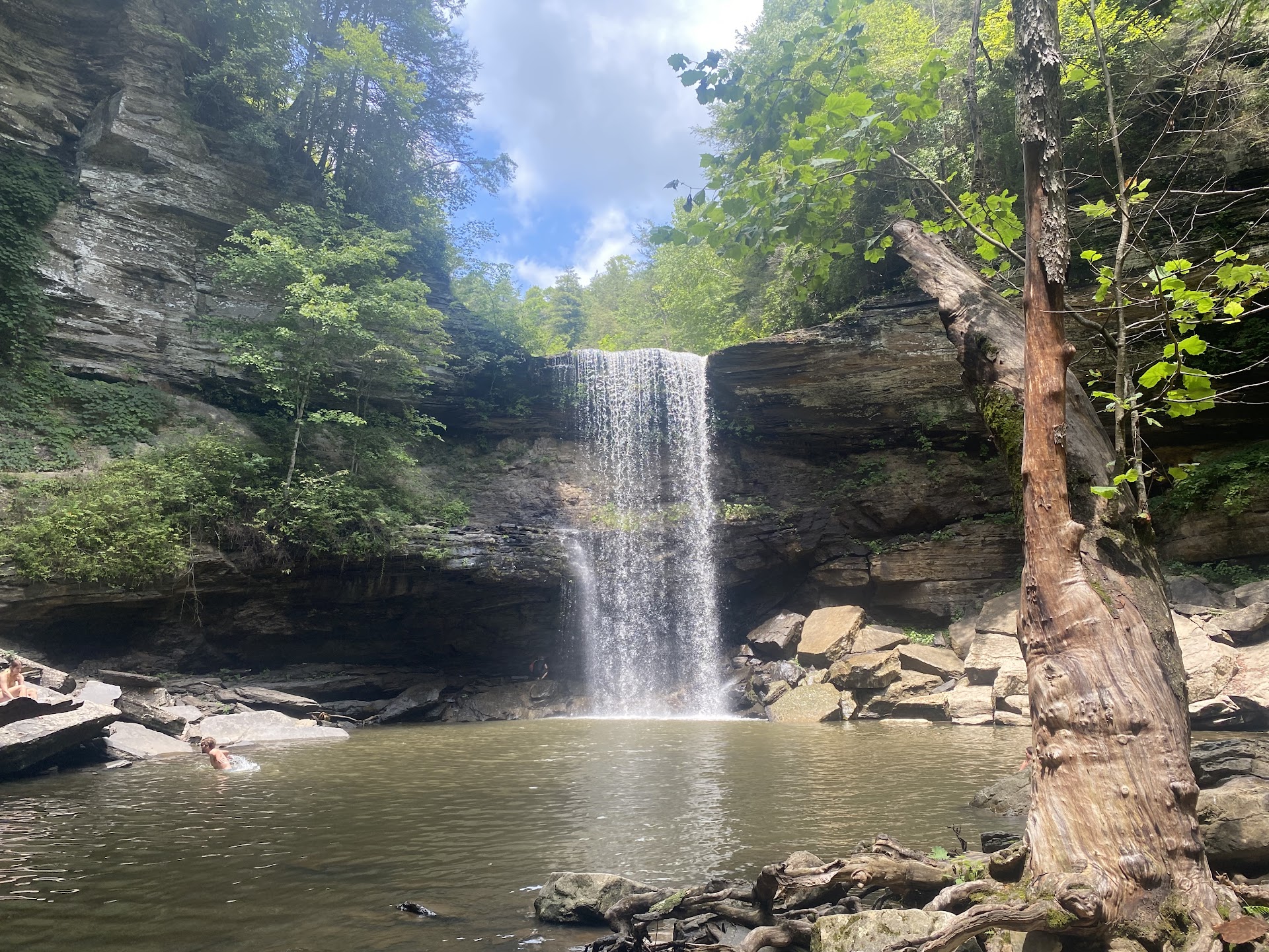 Greeter Falls Waterfall