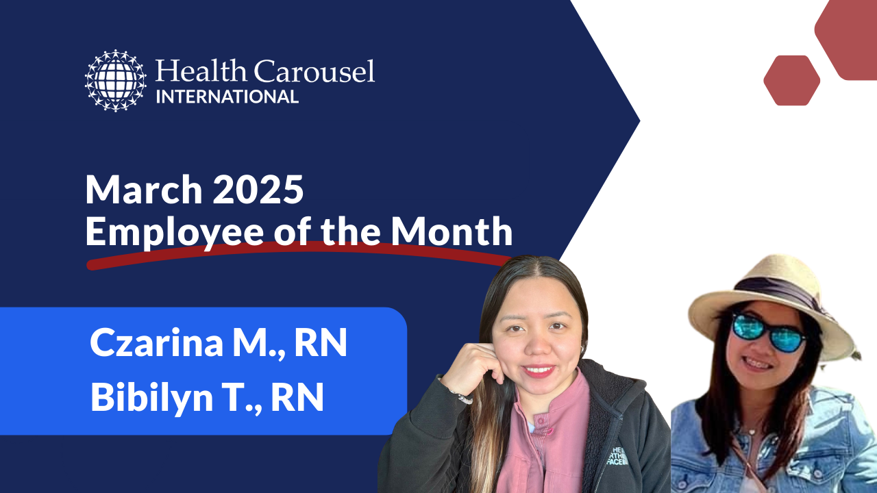 Czarina Mae G. and Bibilyn T. Named March 2025 Employees of the Month: