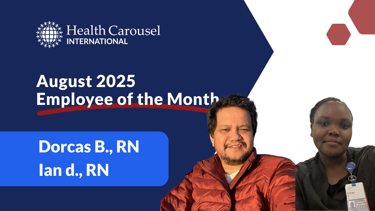 Dorcas B. and Ian D. Named as August 2025 Employees of the Month