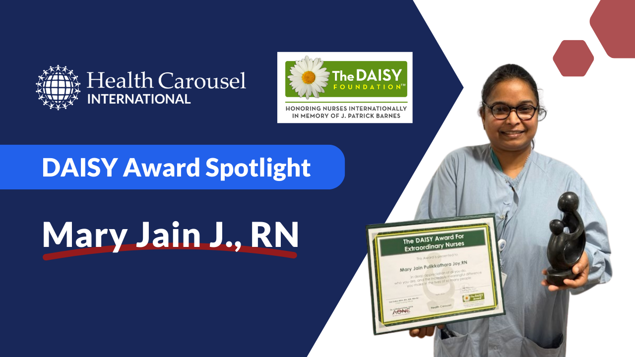 DAISY Award Spotlight: Mary Jain Pulikkathera Joy, BSN, RN