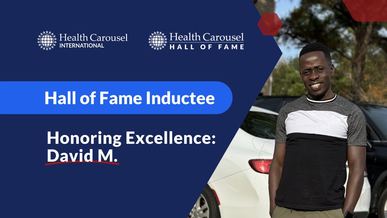 2026 Health Carousel Hall of Fame Inductee: David M., RN