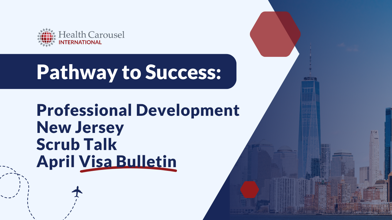 Acute Care Experience, Life in New Jersey, and Visa Bulletin Updates: March Broadcast Highlights