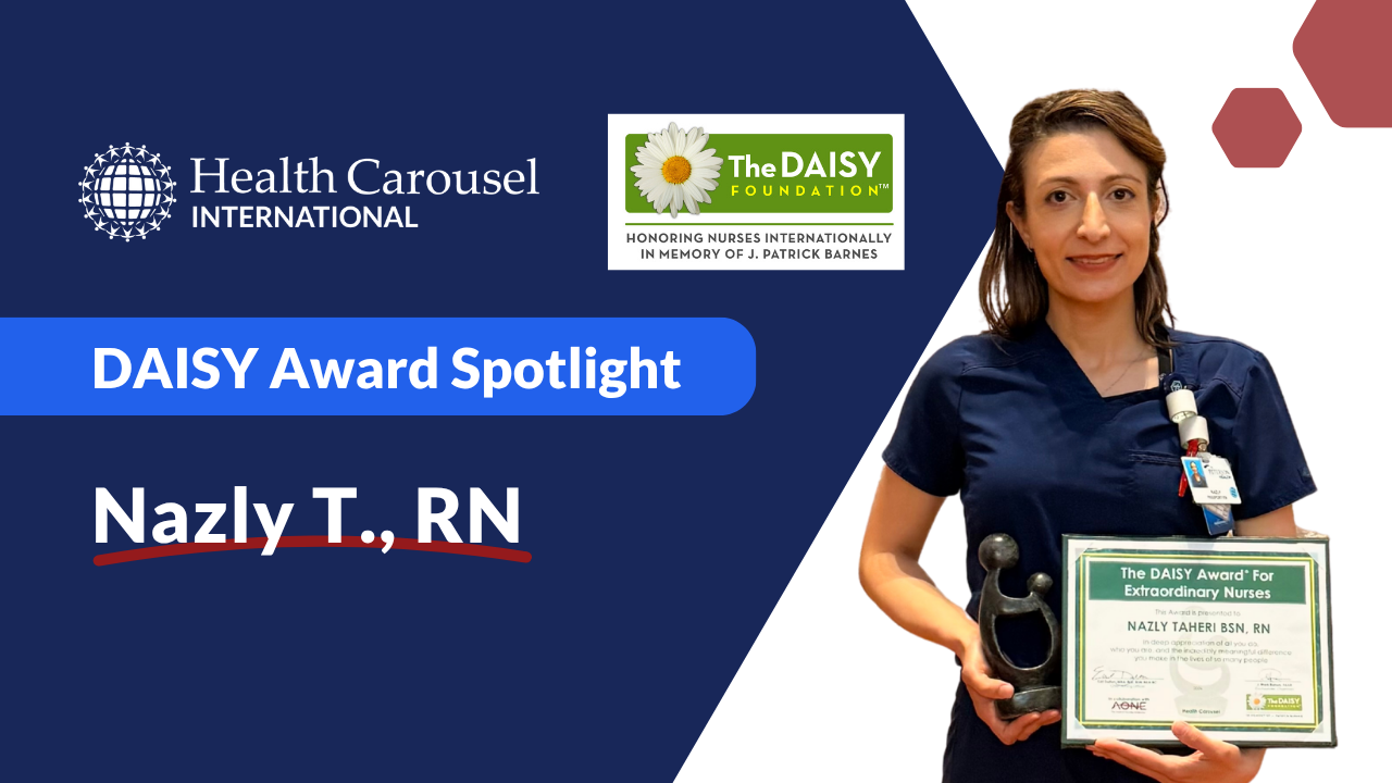DAISY Award Spotlight: Nazly T., RN