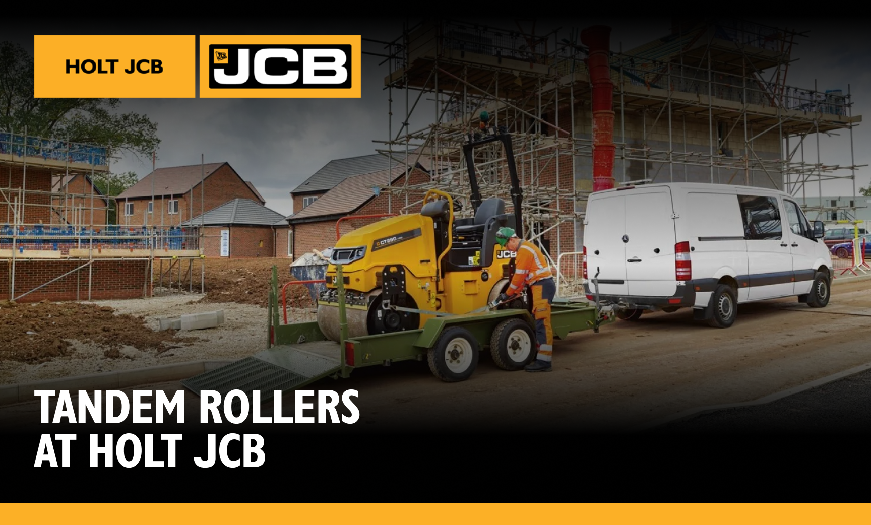 JCB Tandem Rollers | Holt JCB
