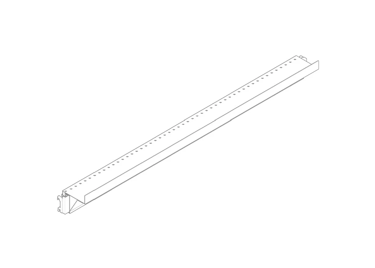  Boltless F-Line Battery Rack Front Beam