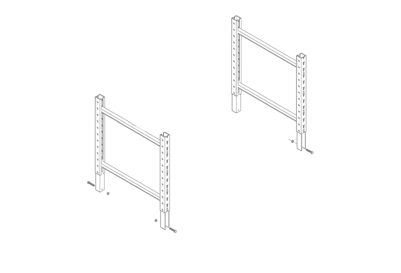  Boltless F-Line Post Extender 