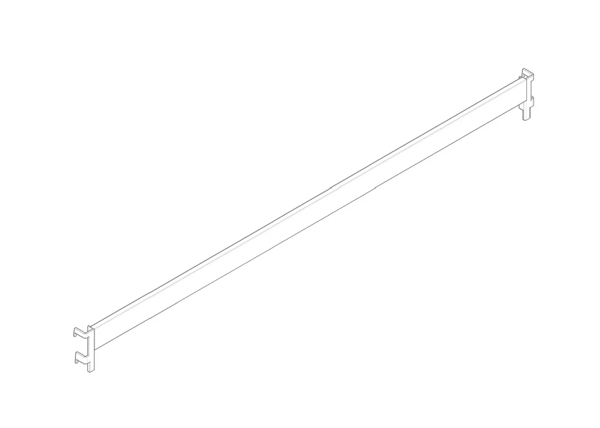  Boltless F-Line Battery Rack Skinny Bar