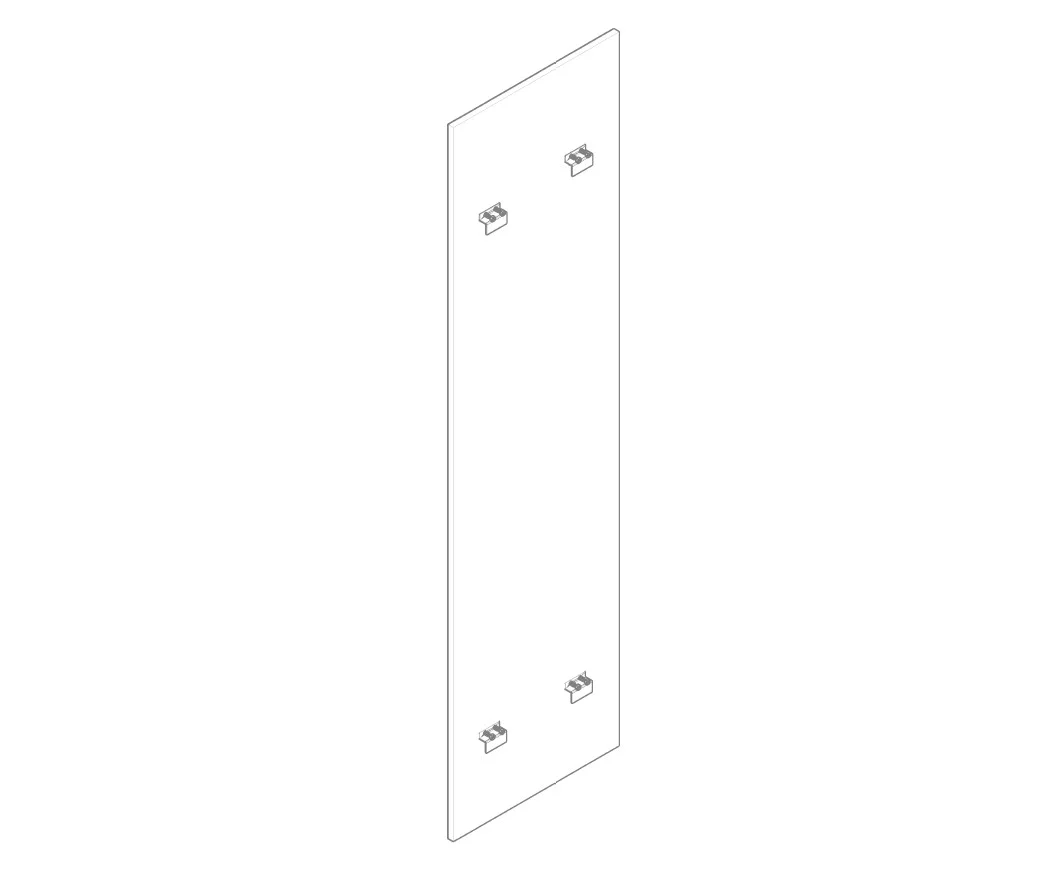  Boltless F-Line Battery Rack Side Panel