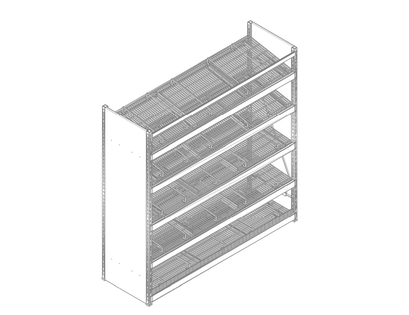  Boltless F-Line Oil Rack Starter unit