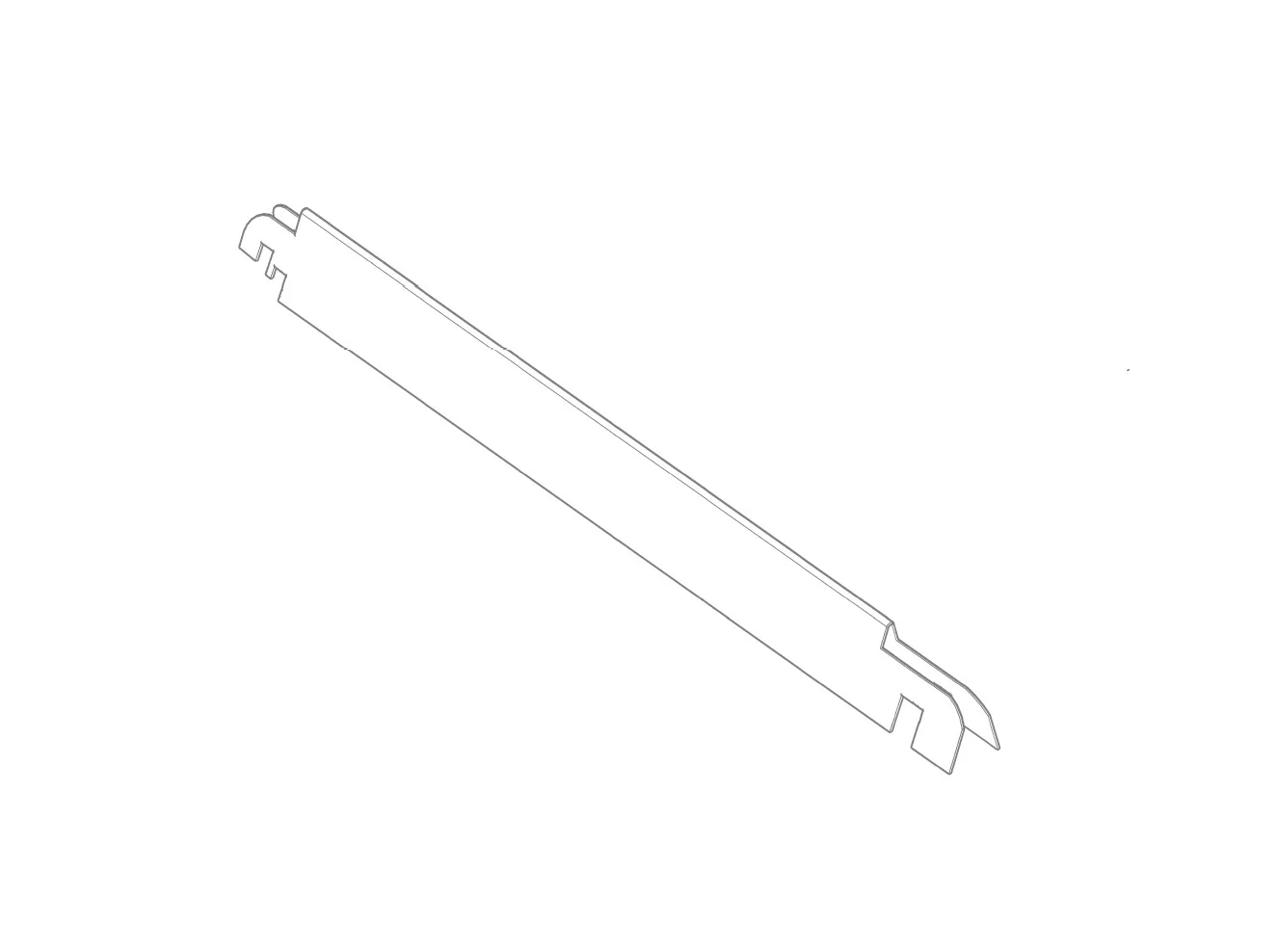  Boltless F-Line Shelf Support