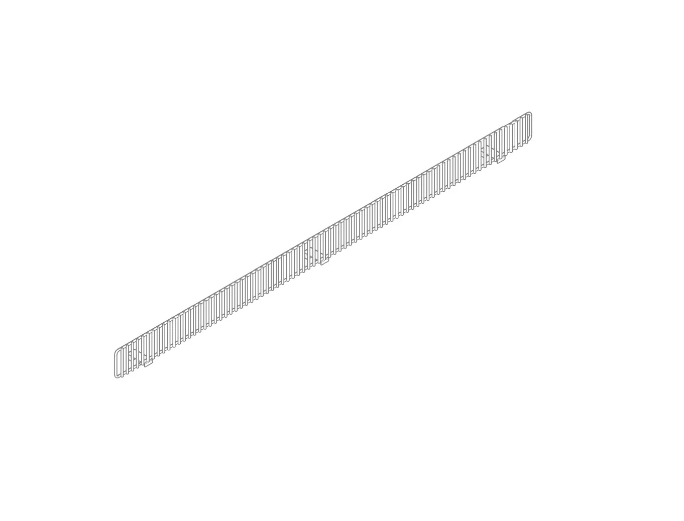  Boltless F-Line Wire Shelf Divider for Oil Rack