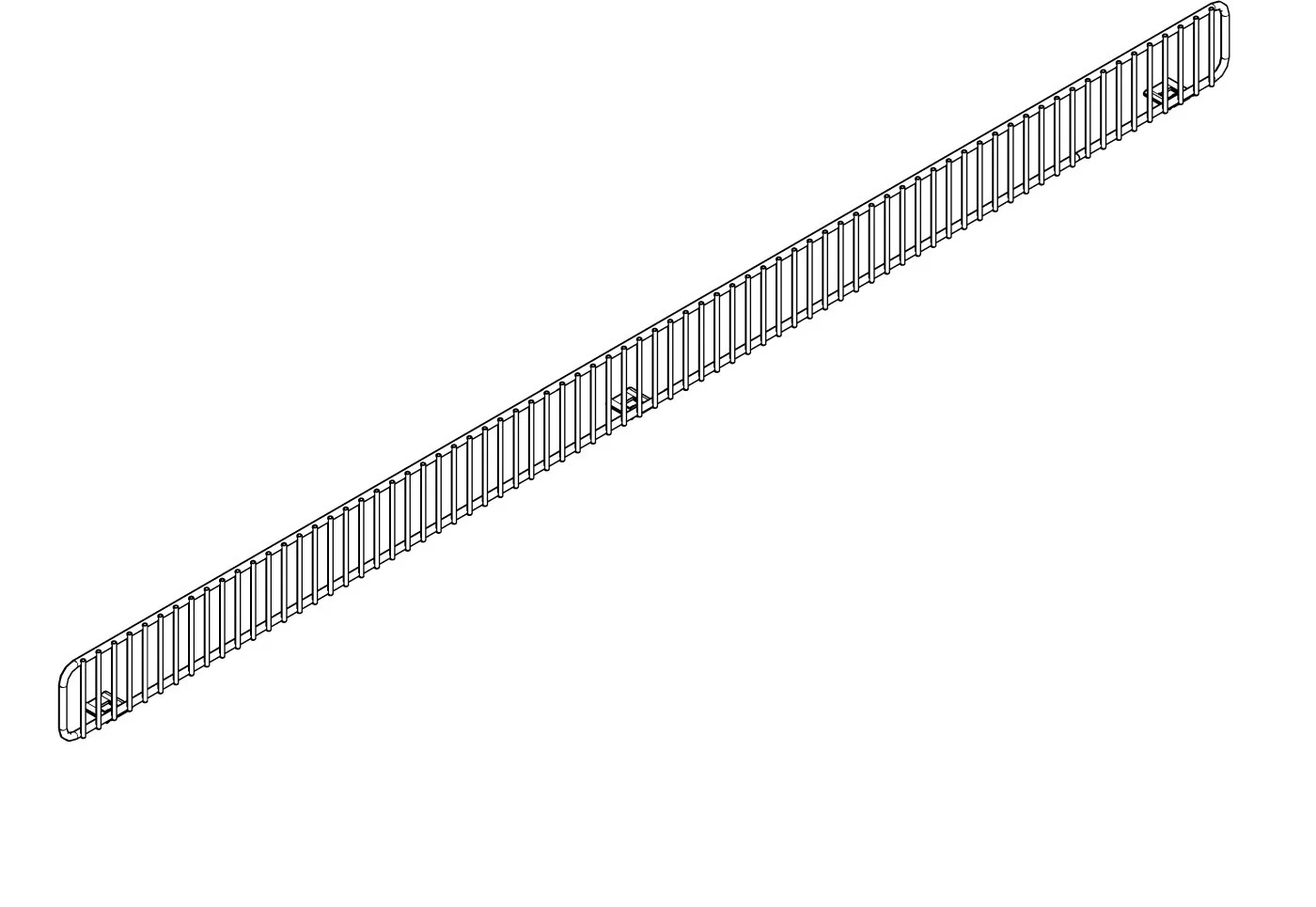 g-line gondola shelf fence