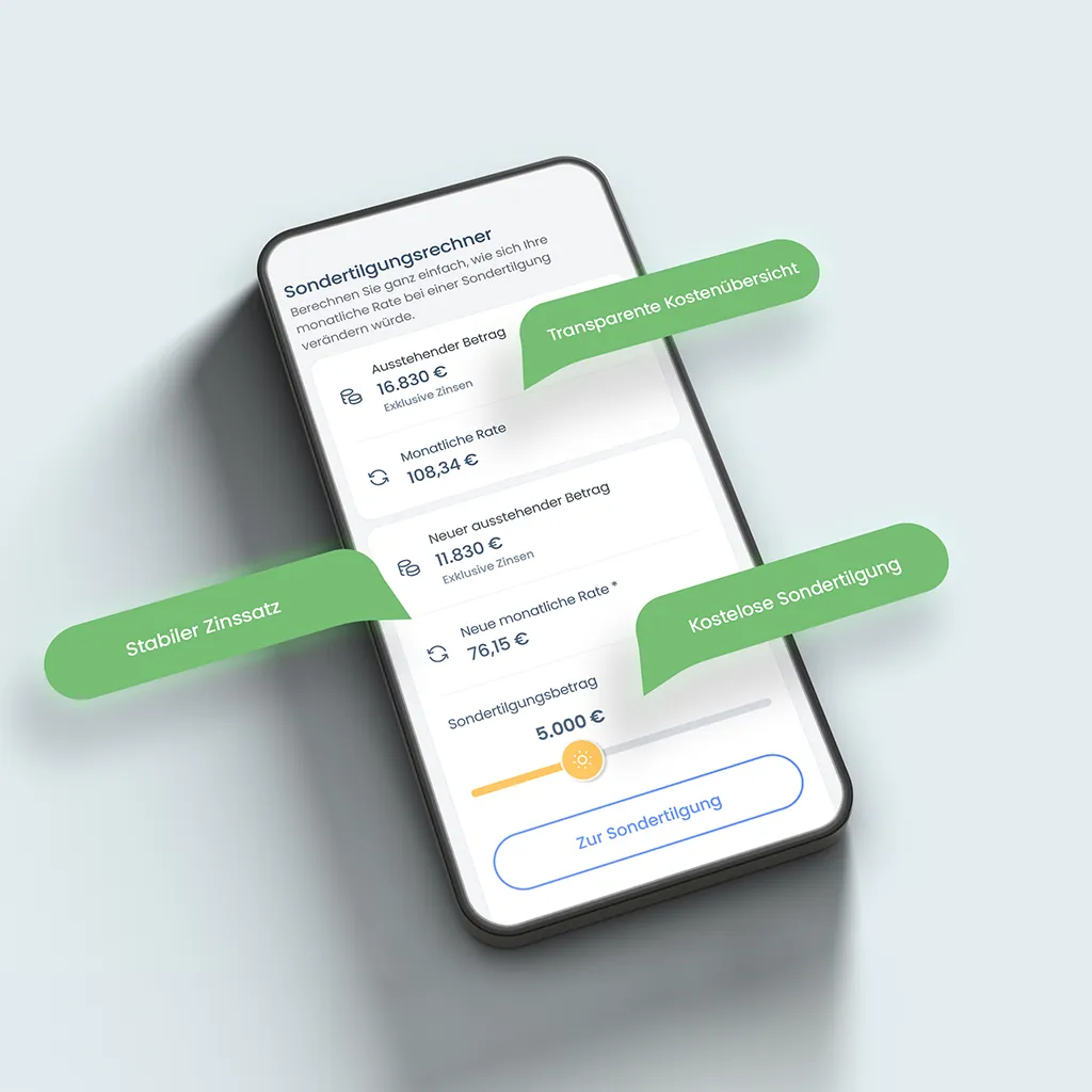 Handy mit geöffneter Enpal App