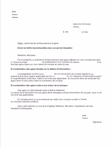 Si vous ne comprenez le montant d'agios sur votre compte bancaire, vous pouvez les contester et en demander le remboursement. Explications !