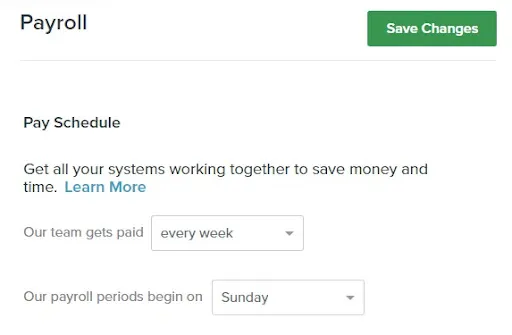 Weekly Payroll
