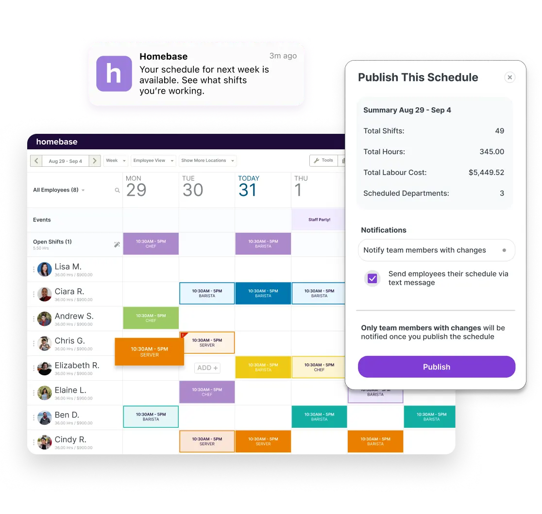 Best Employee Scheduling Software