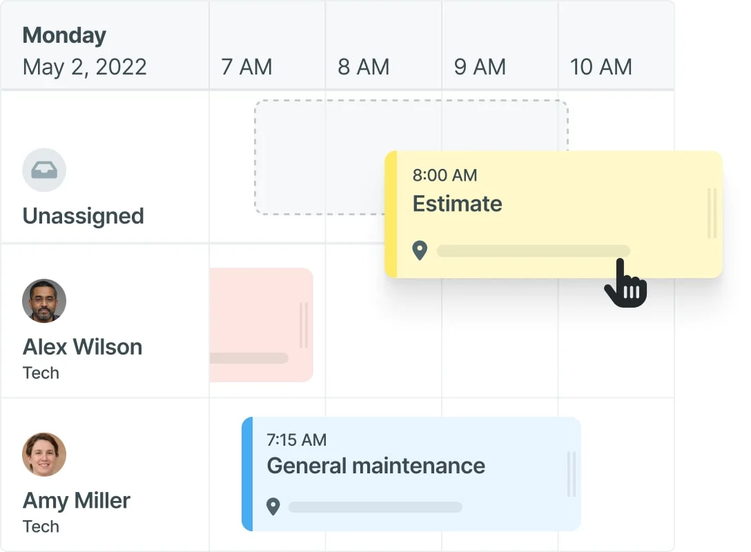 Drag Drop Calendar V3812