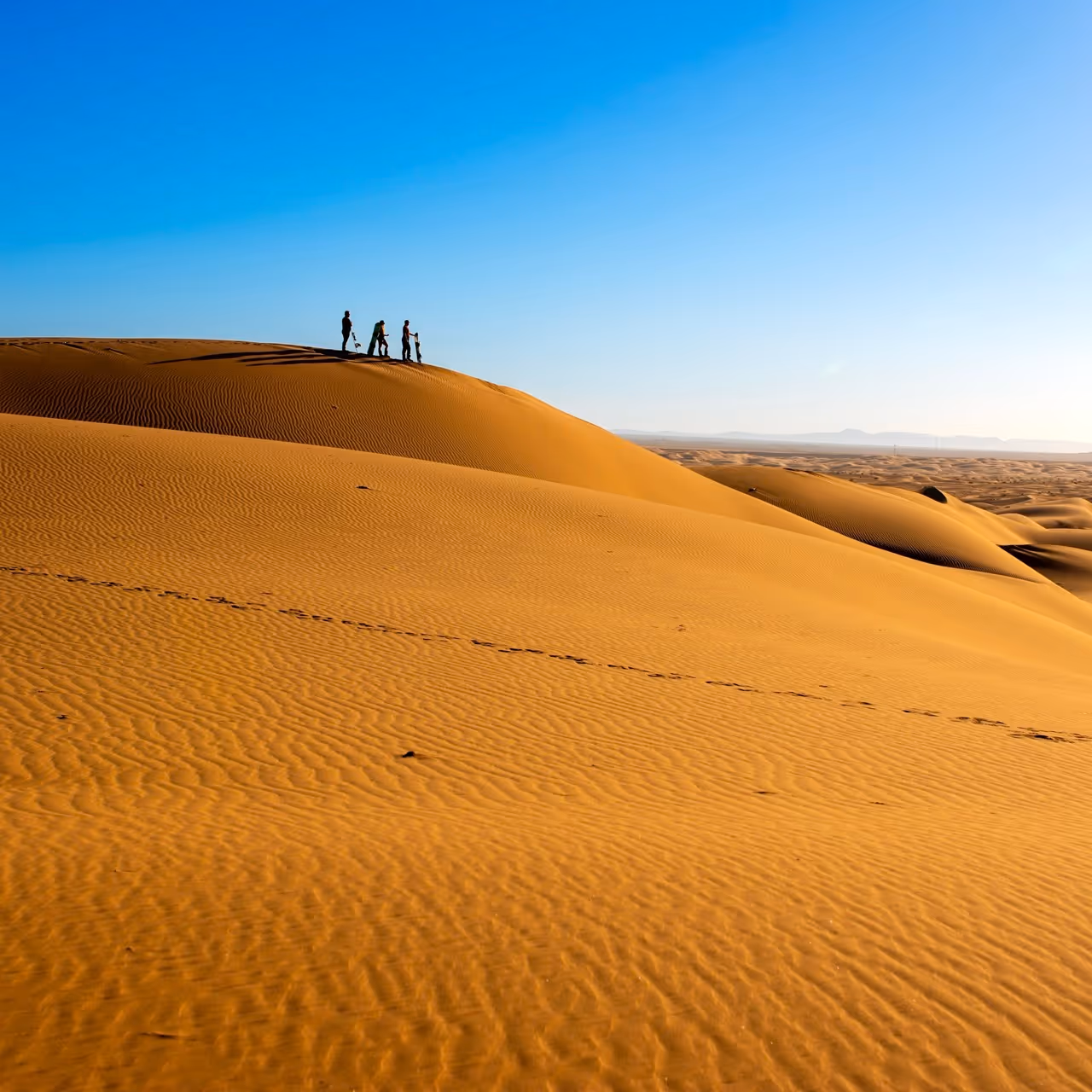 Personas haciendo Sandboarding en Mexicali, Baja California