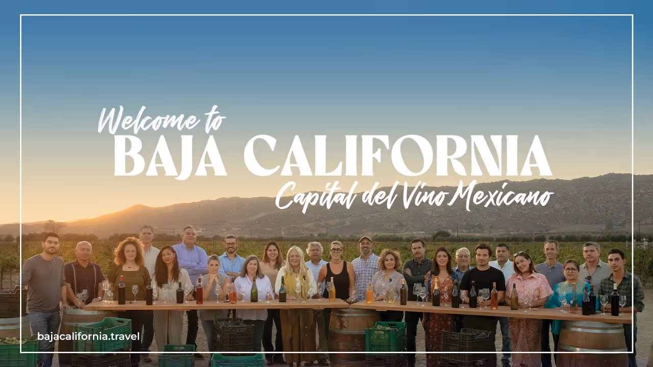 Baja California, La captial del vino mexicano. Video de campaña