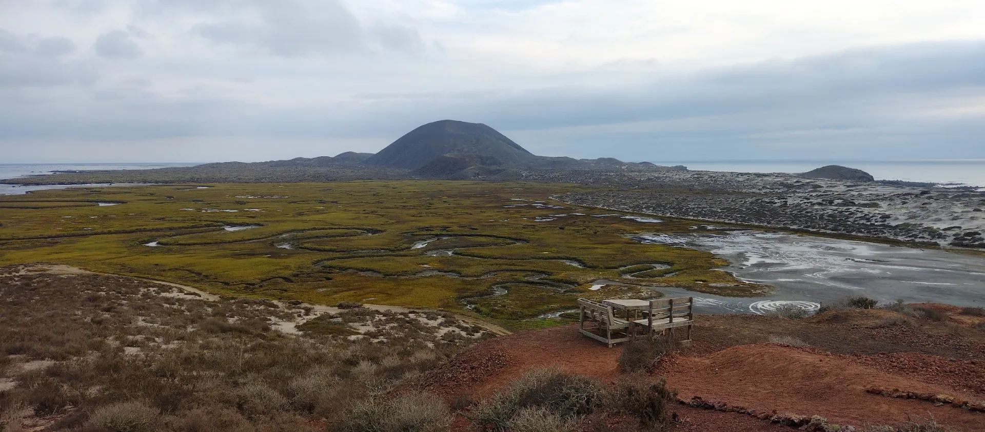 Toma aerea de un rancho floricultor, con muchos campos de flores y personas recorriendolos. Ruta de las flores