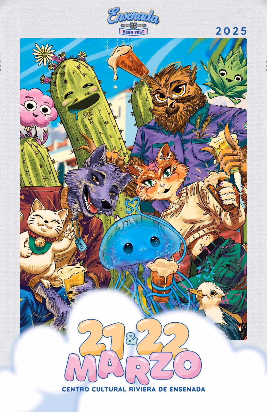 Relaxed girl in a Touristic Spa. Rosarito, Baja California