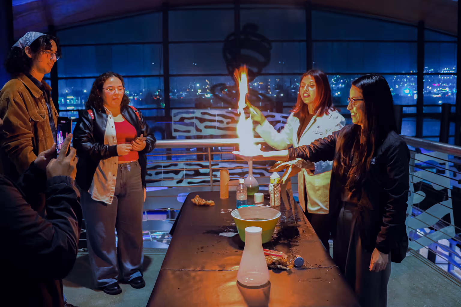 Relaxed girl in a Touristic Spa. Rosarito, Baja California
