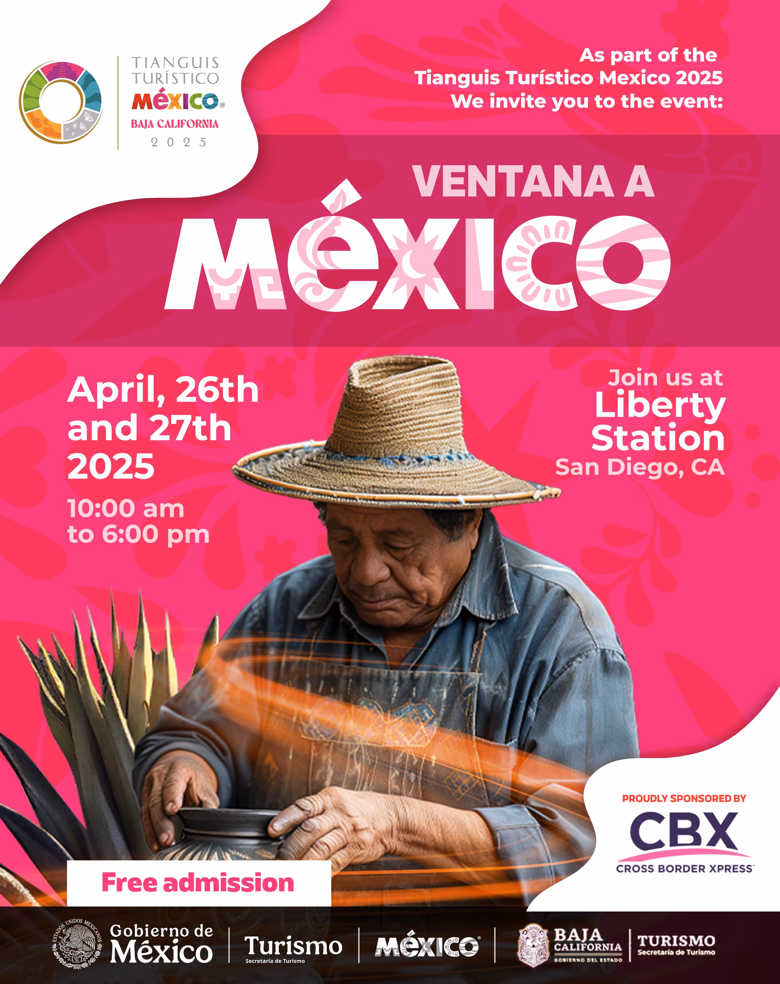 Relaxed girl in a Touristic Spa. Rosarito, Baja California