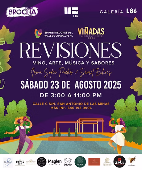 Revisiones Vino, Arte, Musica y Sabores,