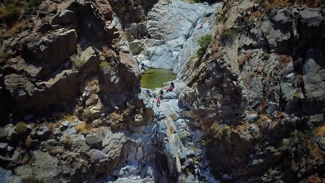Rappel en Cascada Valle de Guadalupe