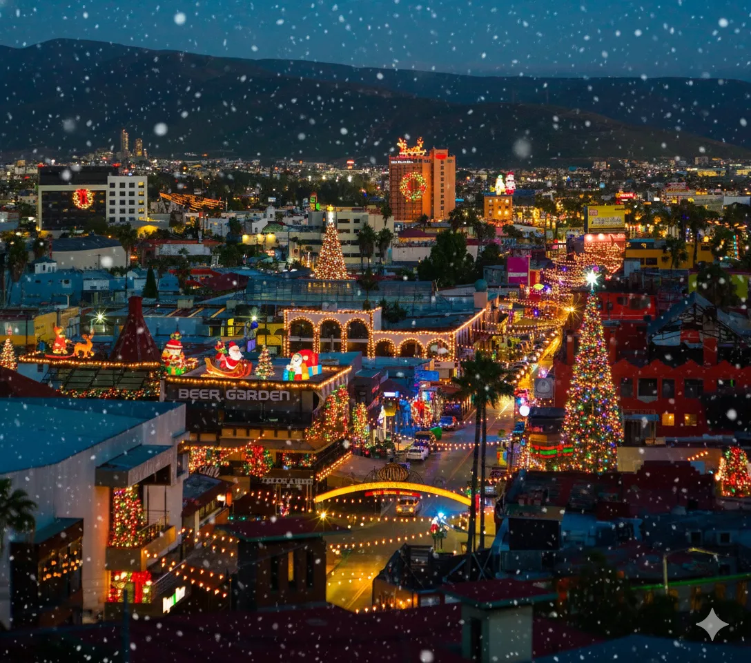 Noche de Glamour y Luces: Tu Guía para Celebrar la Navidad 2025 en Ensenada