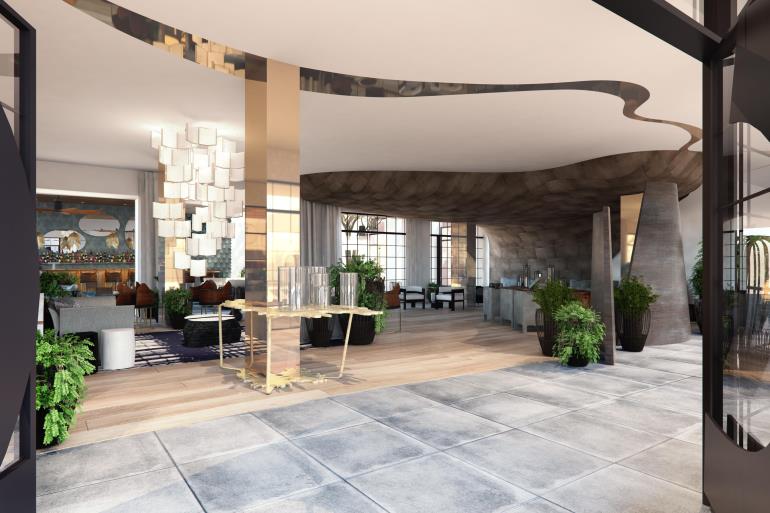 Public area flooring plays an important role in a hotel’s design layout