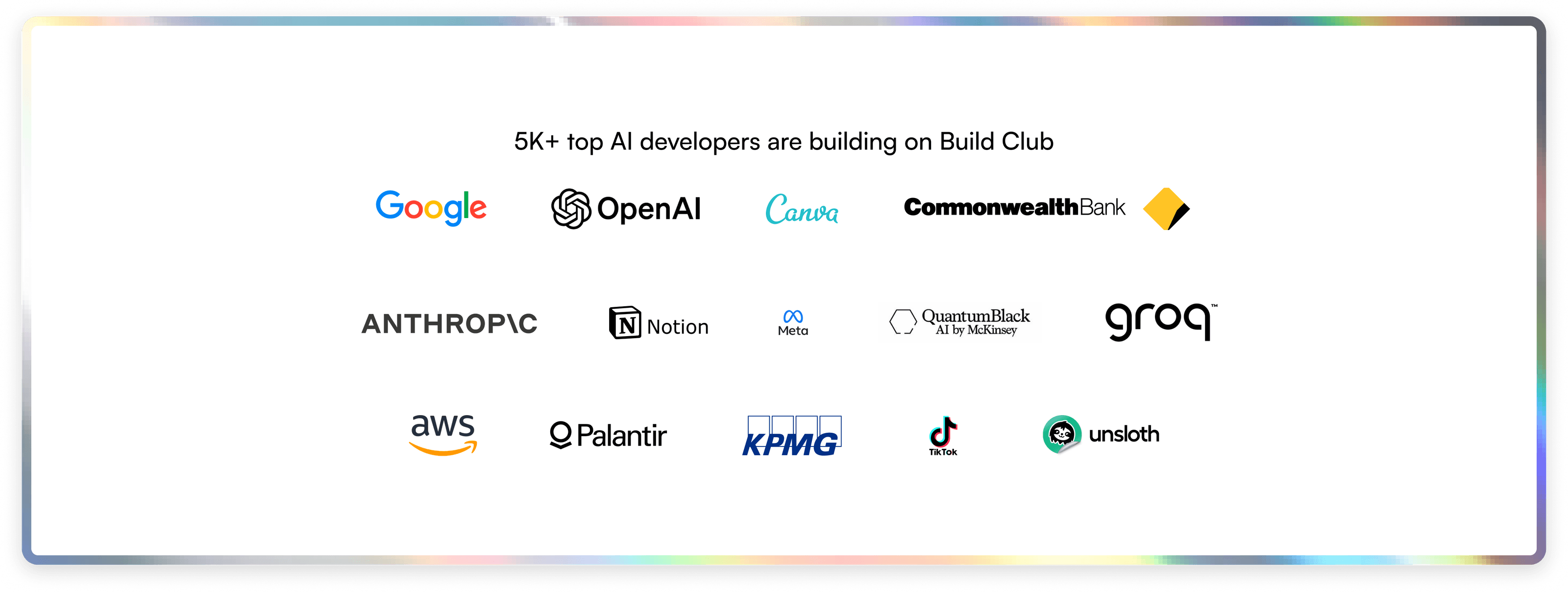 Build Club | The training campus for top Al learners, experts, builders