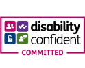 Disability Confident Committed logo