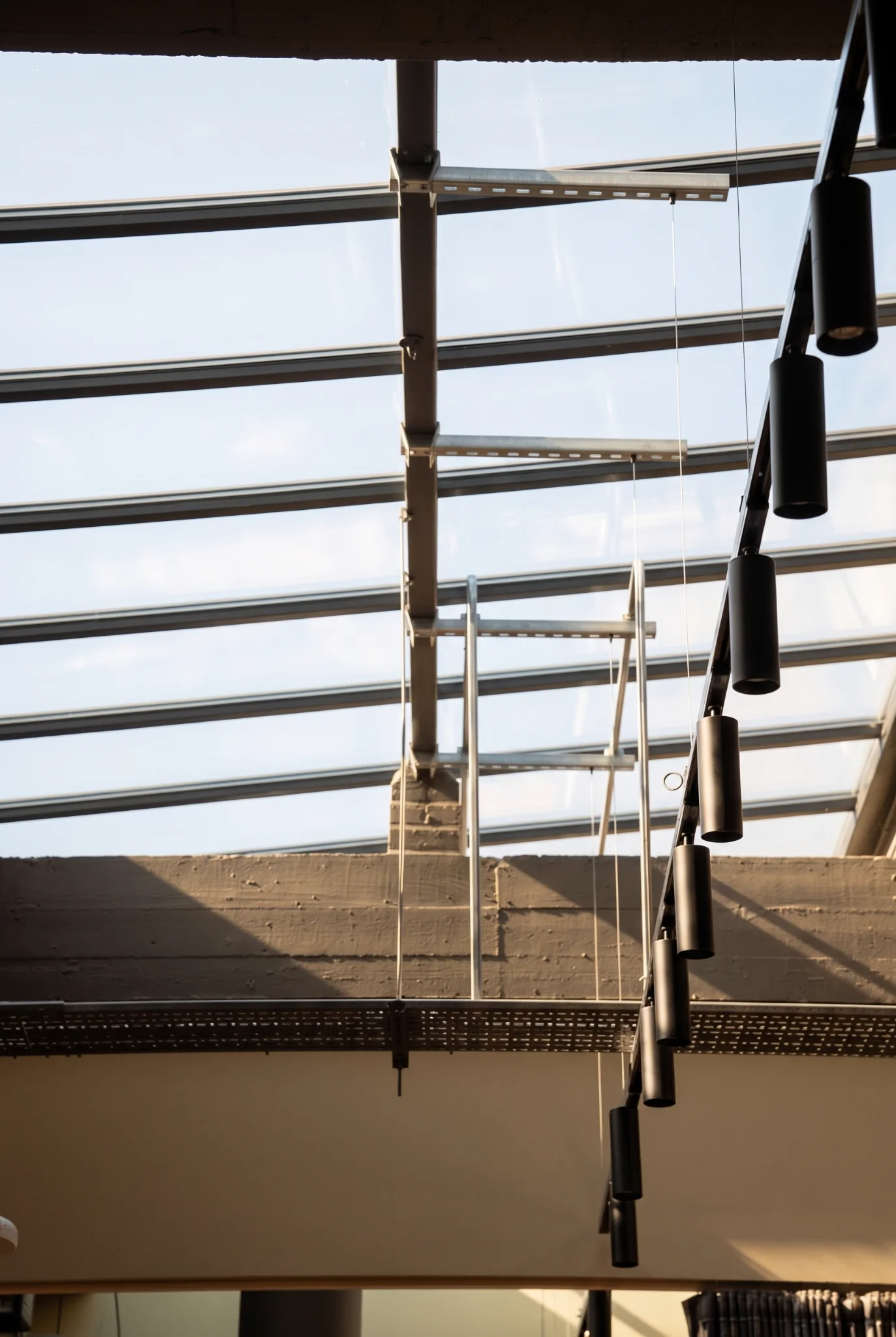 Skylit hall at Qube Shoreditch, an event space for launches and screenings