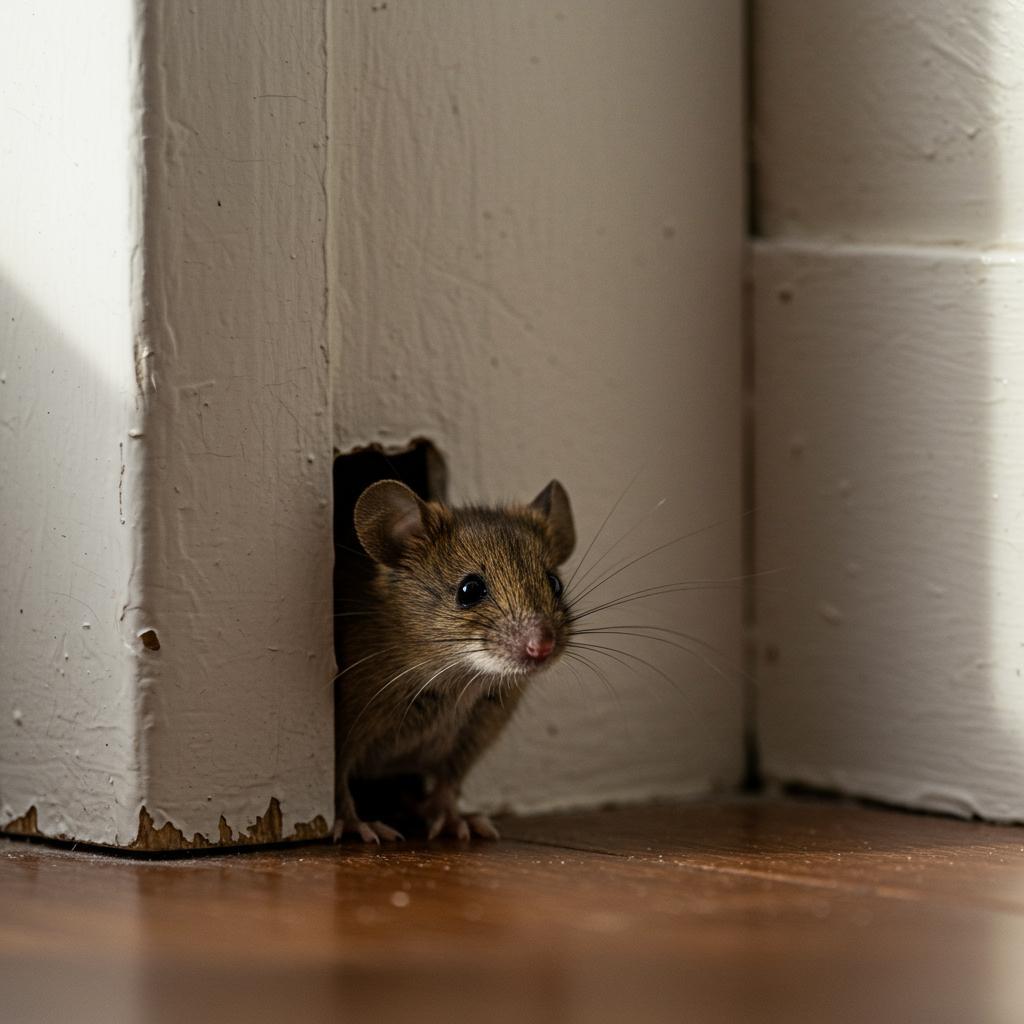 Effective rodent control methods including traps and bait stations in a home setting