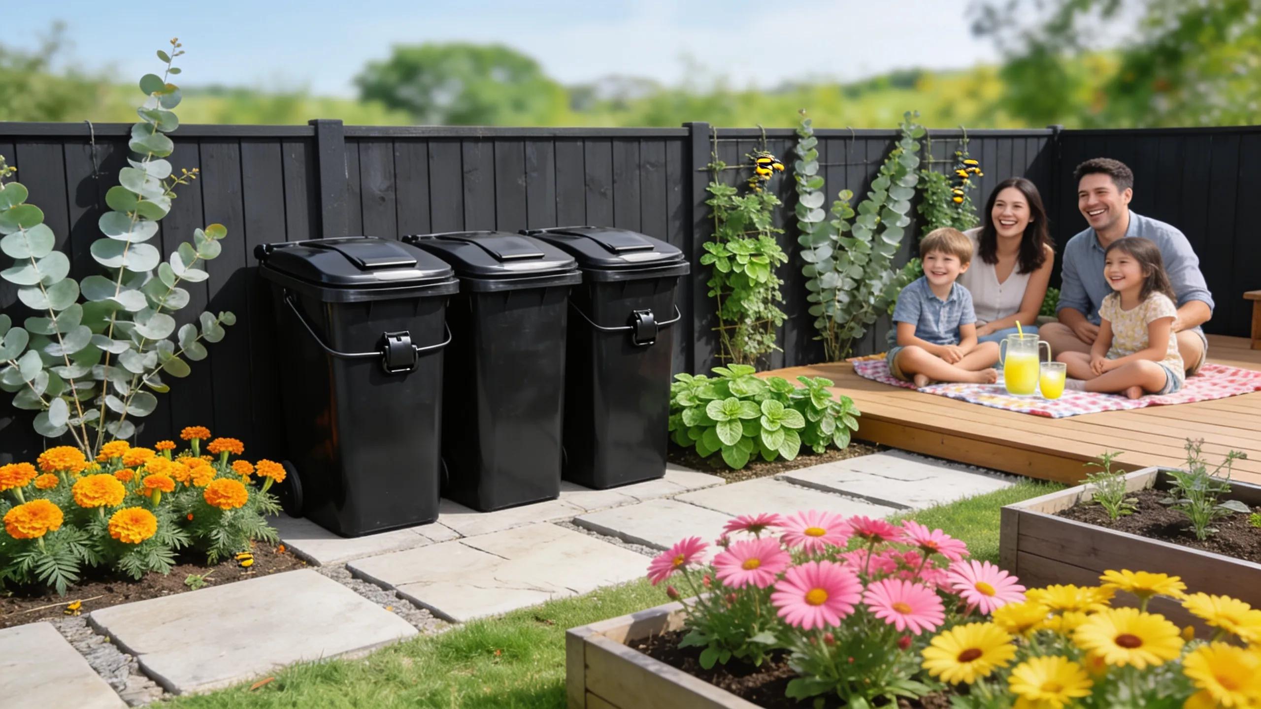 Clean backyard with preventive measures to avoid wasp infestations