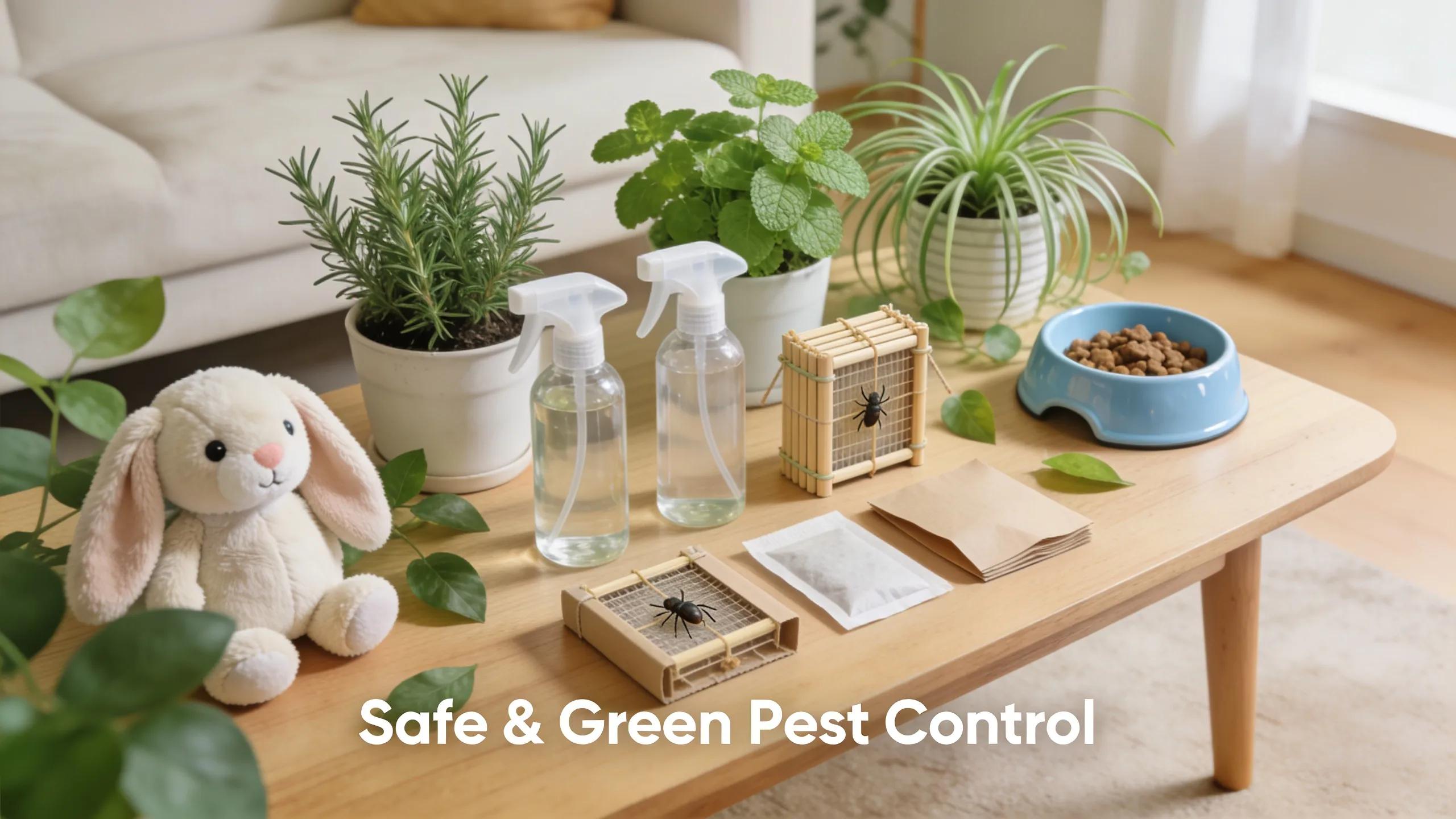 Eco-friendly pest control products for safe ant removal in residential settings